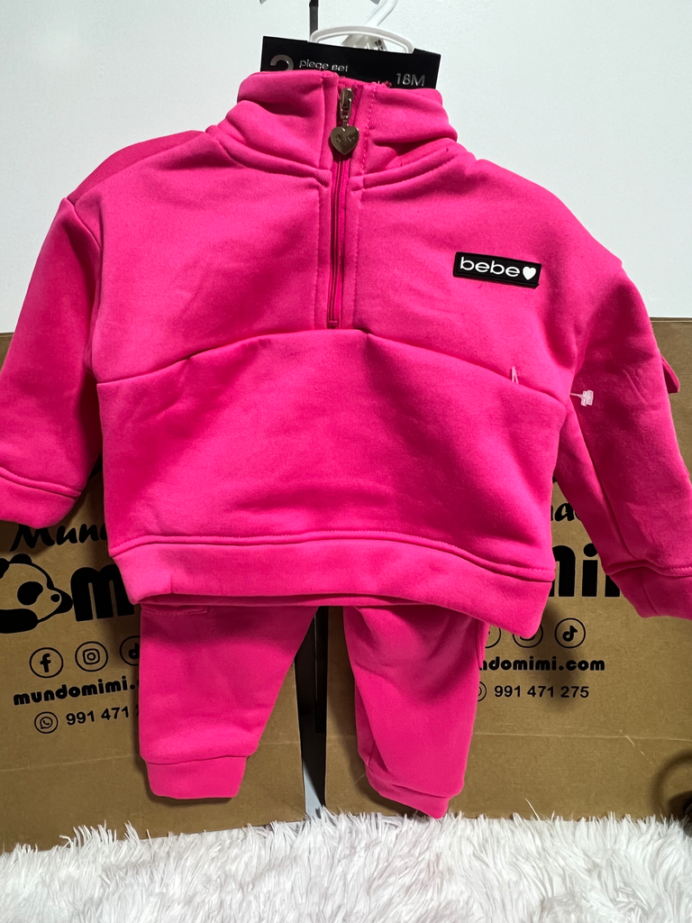 Conjunto Bebe Rosado 18M BCSI48772A 