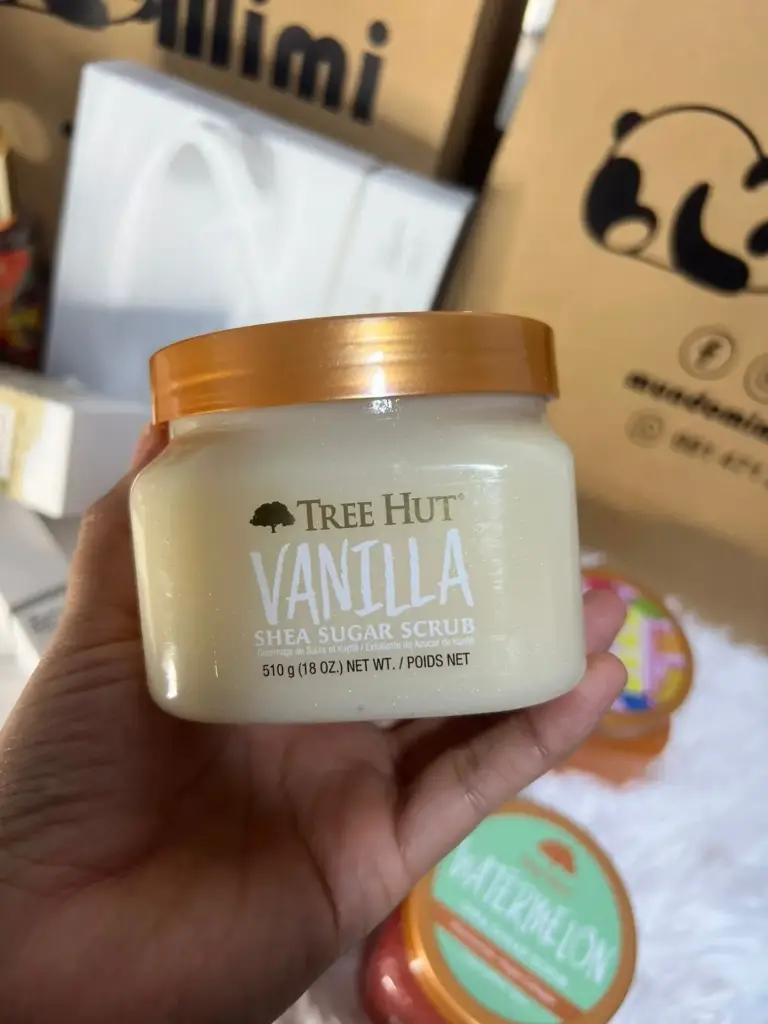 Exfoliante de Cuerpo Tree Hut azúcar de karité - Vainilla 510g