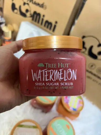 Exfoliante de Cuerpo Tree Hut azúcar de karité - Sandia 510g